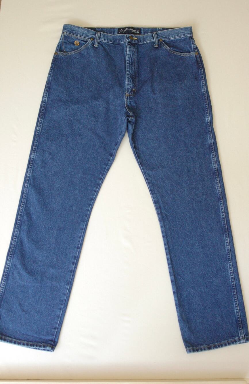 Wrangler George Strait Cowboy Cut Jeans 13MGSHD Heavyweight Stone Denim Original